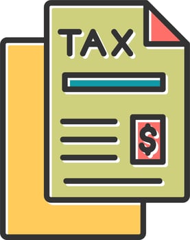 Tax Vector Icon