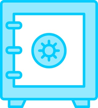 Safe Box Vector Icon