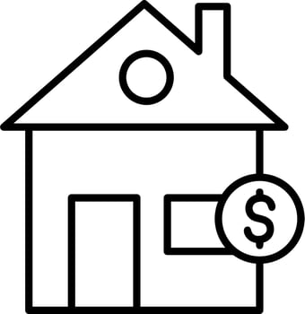 Housing Tax Vector Icon