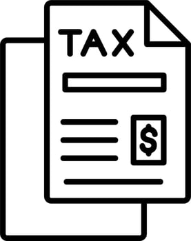 Tax Vector Icon