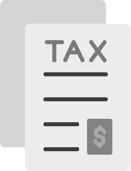 Tax File Vector Icon