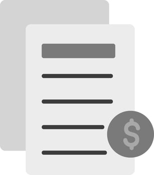 Bill Vector Icon