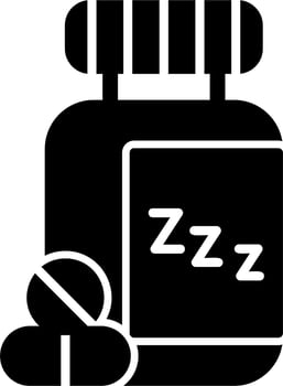 Sleeping Pills Vector Icon
