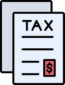 Tax File Vector Icon