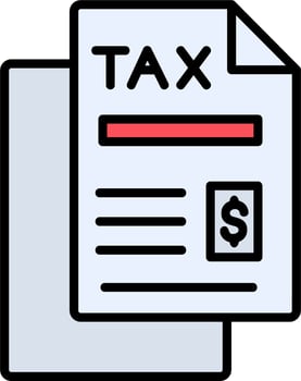 Tax Vector Icon