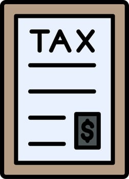 Tax Vector Icon