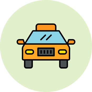 Taxi Vector Icon