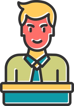 Host Vector Icon