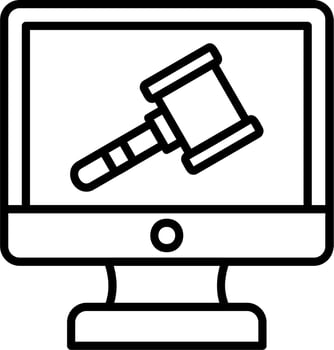 Hammer Vector Icon