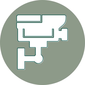 Cctv Camera Vector Icon