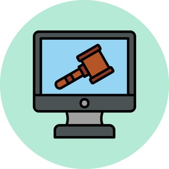 Hammer Vector Icon