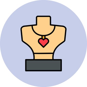 Necklace Vector Icon