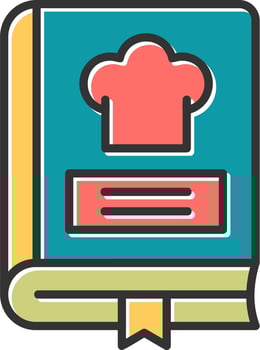 Recipe Book Vector Icon
