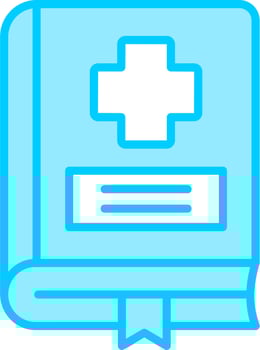 Medical Book Vector Icon
