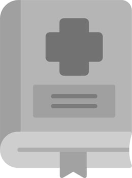 Medical Book Vector Icon