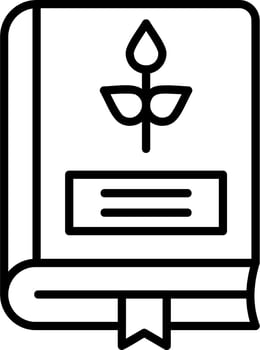 Agriculture Book Vector Icon