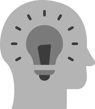 Human idea Vector Icon