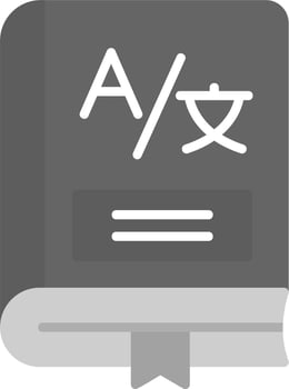 Dictionary Vector Icon