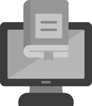 Online Library Vector Icon