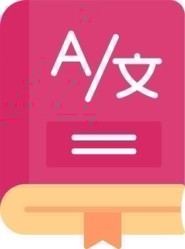 Dictionary Vector Icon