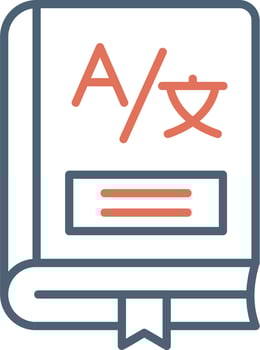 Dictionary Vector Icon