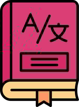 Dictionary Vector Icon