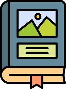 Photography Album Vector Icon