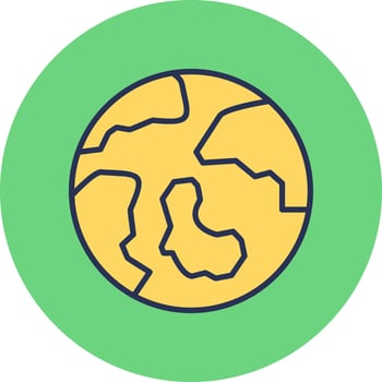 Earth Vector Icon