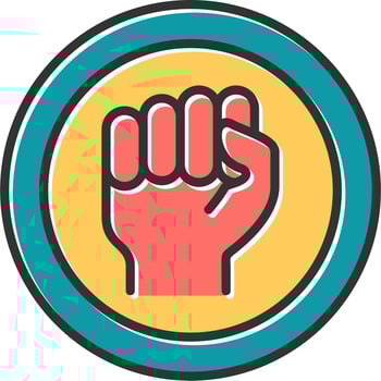 No Racism Vector Icon