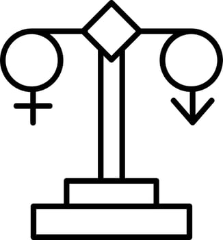Gender Equality Vector Icon