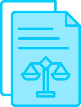 Legal Document Vector Icon