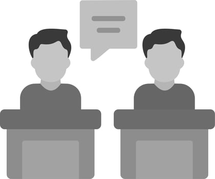 Debate Vector Icon