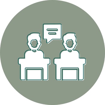 Debate Vector Icon