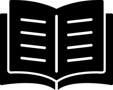 Open Book Vector Icon