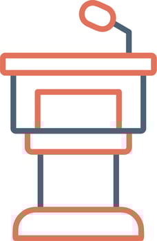 Podium Vector Icon