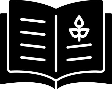 Biology Book Vector Icon