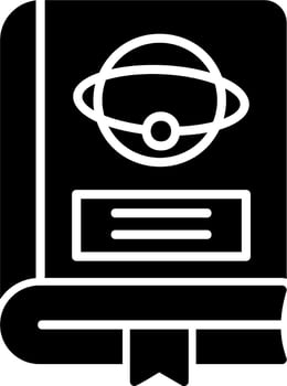 Astronomy Book Vector Icon