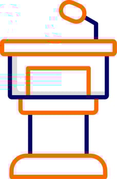 Podium Vector Icon