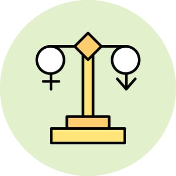 Gender Equality Vector Icon
