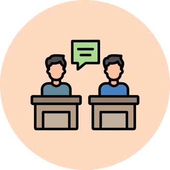 Debate Vector Icon
