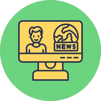 World News Vector Icon