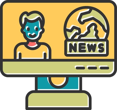 World News Vector Icon