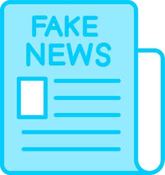 Fake News Vector Icon