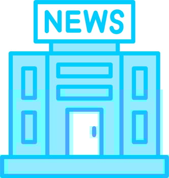 News Office Vector Icon