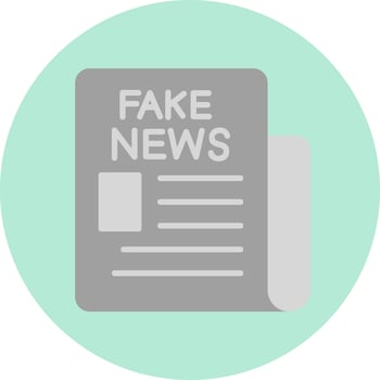 Fake News Vector Icon