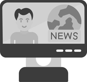 World News Vector Icon
