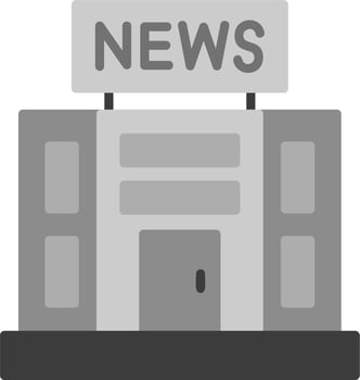 News Office Vector Icon