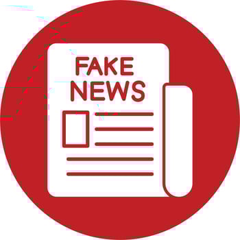 Fake News Vector Icon