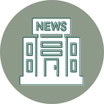 News Office Vector Icon