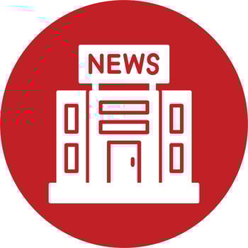 News Office Vector Icon